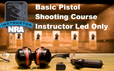 ARMS 1002 – NRA Basic Pistol Shooting Course – Instructor Led Only